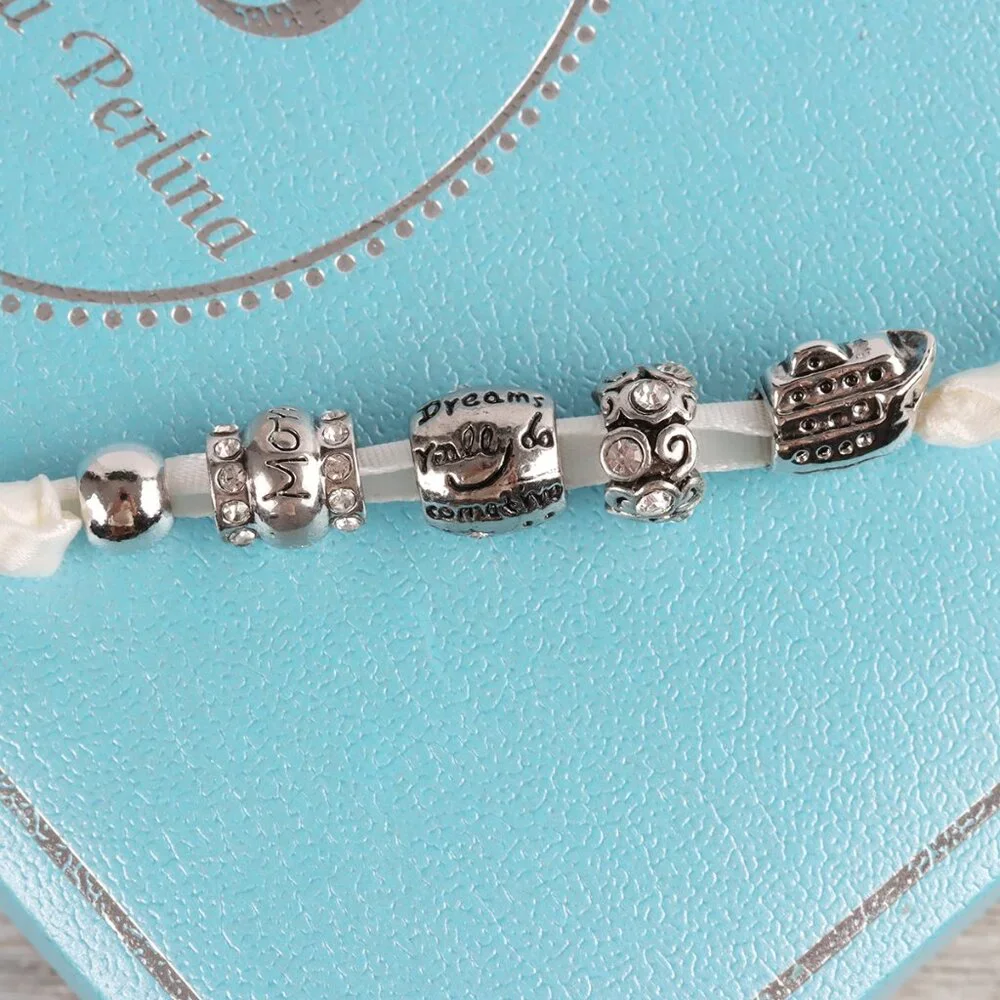 Bella Perlina Charm Bundle Set of 5 - Dream Charm, Mom Charm, Ship Charm & More - Picture 5 of 7
